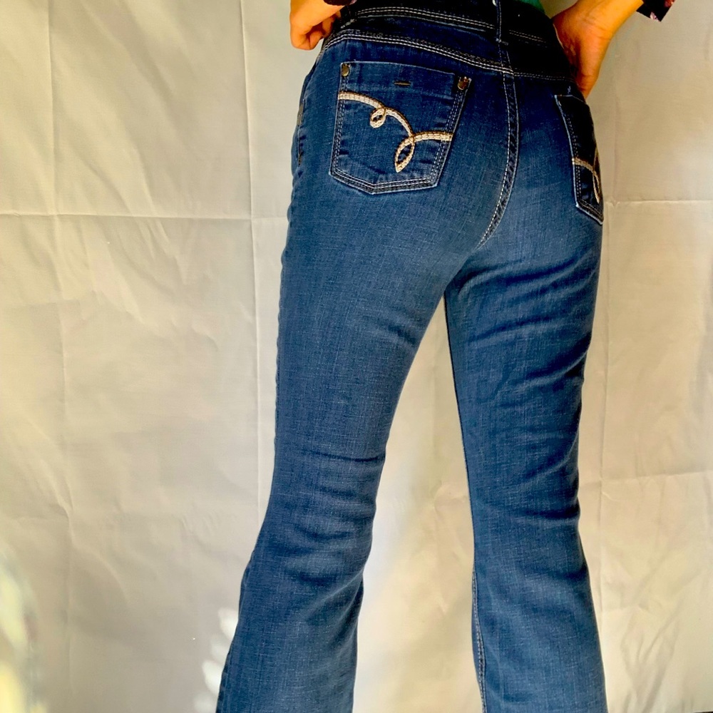 Dark Junior Boot Cut Jeans